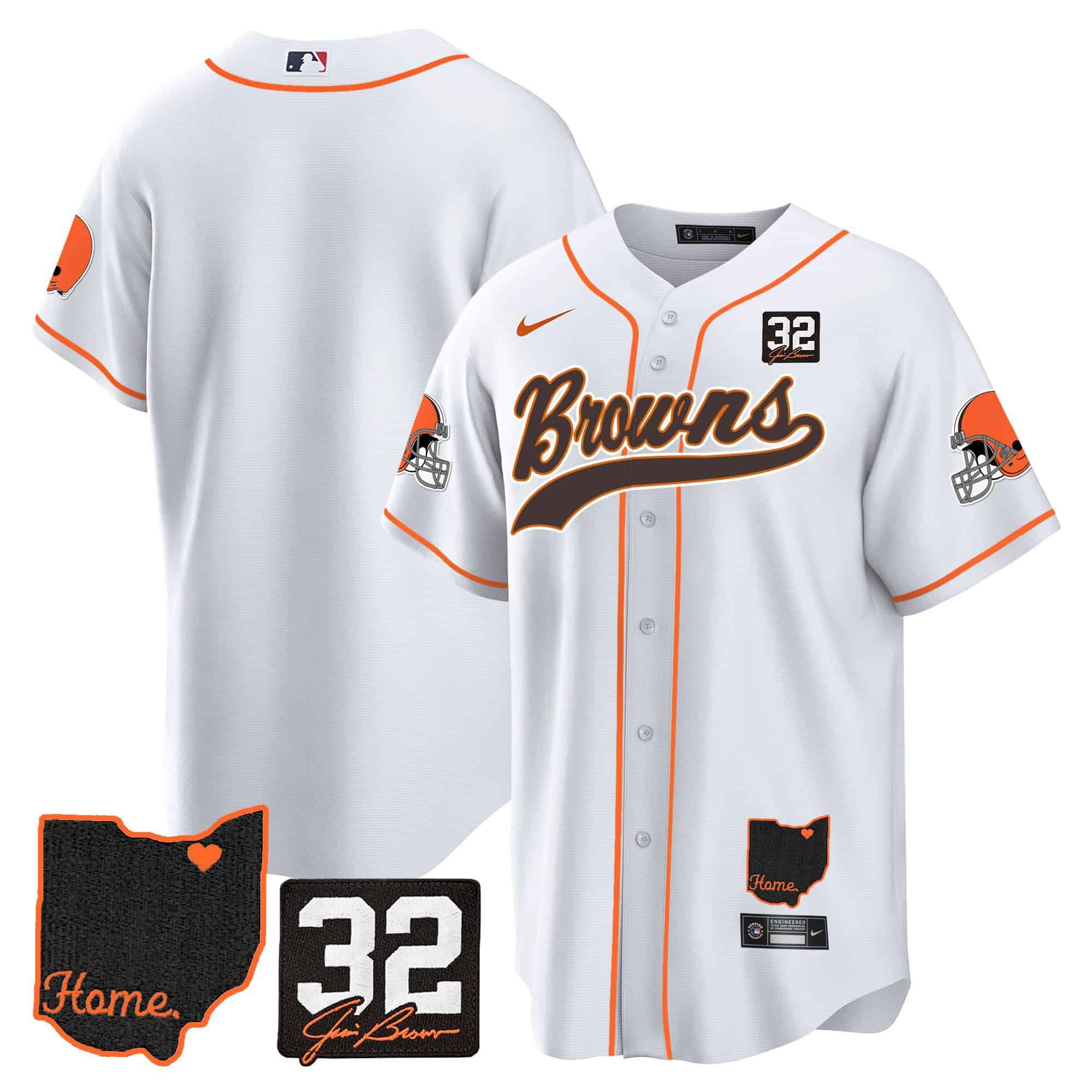 Men Cleveland Browns Blank White Memorial Home Patch Baseball 2024 Nike NFL Jersey->indianapolis colts->NFL Jersey